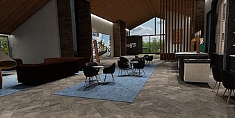 Brand-new main menu scene